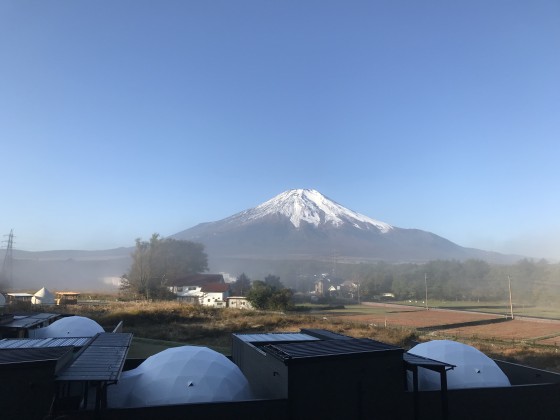 山梨県 山中湖・忍野のグランピング｜全室富士山ビュー　ビジョングランピングリゾート山中湖：富士山眺望