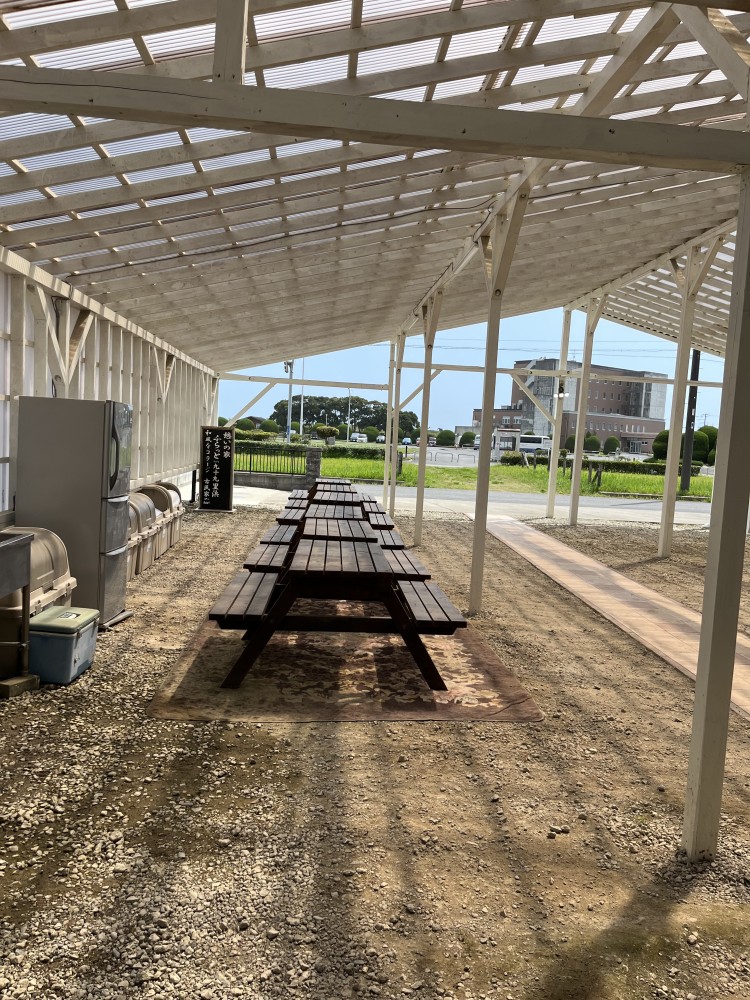 千葉県 九十九里・銚子のコテージ｜憩いの家ふらっと別館和風なコテージ古民家hoo！の写真：潮風に吹かれながらのバーベキュー