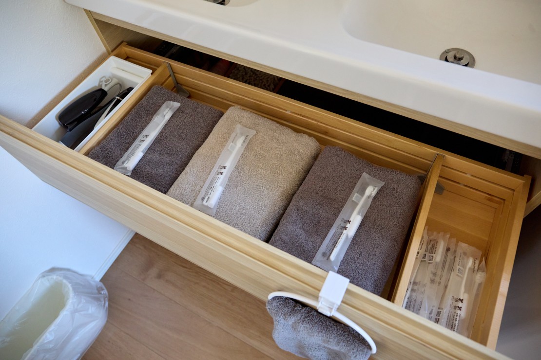 THE Air一宮　-South-　南棟｜千葉県・九十九里・銚子｜人数分のバスタオル、歯ブラシ
ご用意してお待ちしております