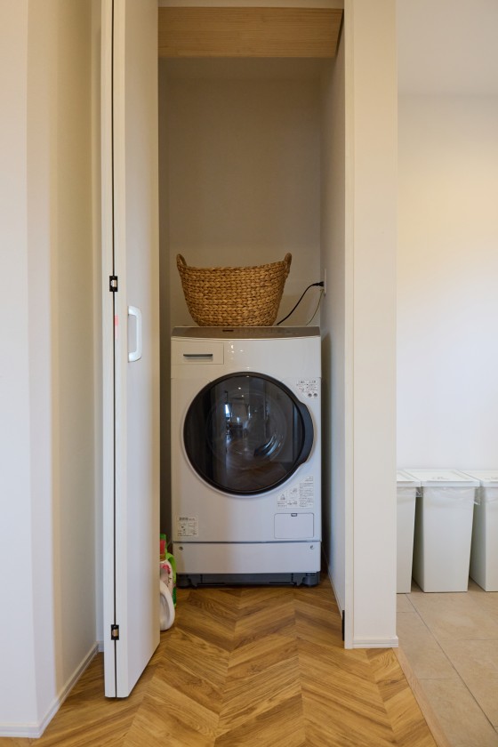 千葉県 九十九里・銚子の貸別荘・コテージ｜シーガーデン：ランドリー