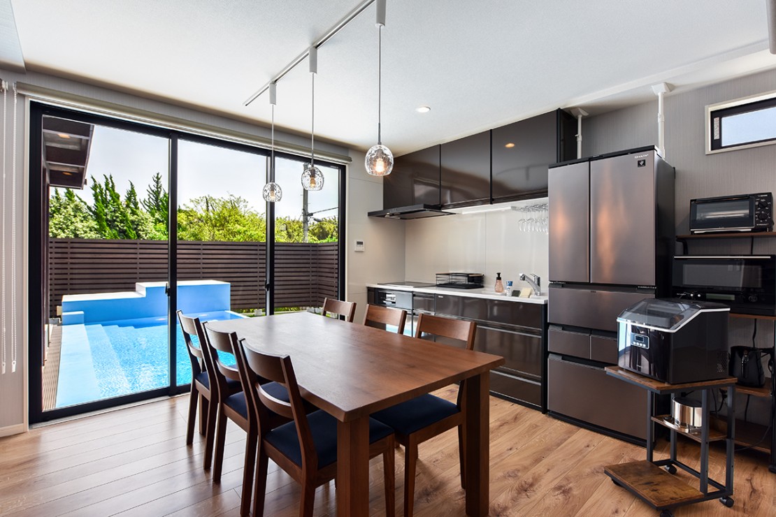 Retreat Villa Aym（リトリート ヴィラ エイム）｜千葉県・館山・南房総｜ダイニング