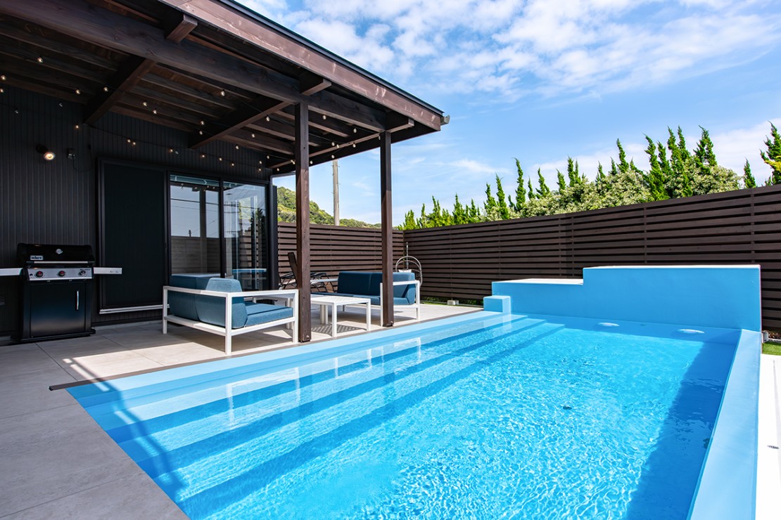 Retreat Villa Aym（リトリート ヴィラ エイム）｜千葉県・館山・南房総｜6m×3mプール 水深約1m