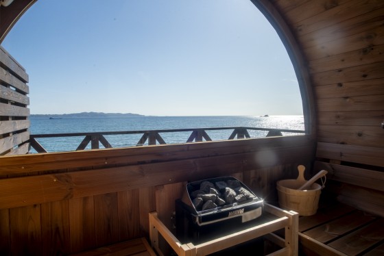 千葉県 館山・南房総の貸別荘・コテージ｜Ocean Front Reship（オーシャン フロント リーシップ）：サウナ