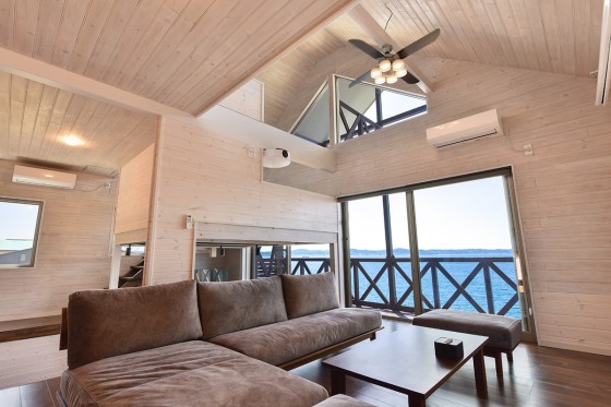 千葉県 館山・南房総の貸別荘・コテージ｜Ocean Front Reship（オーシャン フロント リーシップ）：エアコン