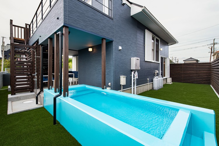 千葉県 館山・南房総のコテージ｜Dog Villa SAMPO（ドッグ ヴィラ サンポ）の写真：プール