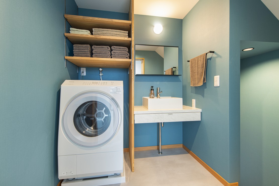 Dog Villa SAMPO（ドッグ ヴィラ サンポ）｜千葉県・館山・南房総｜洗面・脱衣所