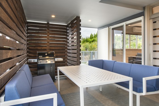 千葉県 館山・南房総の貸別荘・コテージ｜Dog Villa SAMPO（ドッグ ヴィラ サンポ）：屋根付きBBQ