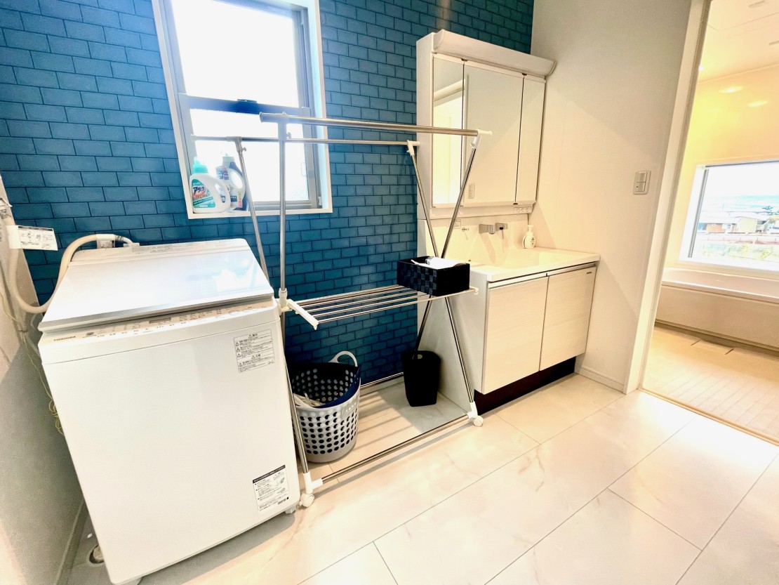 BEACH HOUSE 鴨川｜千葉県・勝浦・鴨川｜海水浴シーズンや連泊にも便利な洗濯乾燥機もございます。