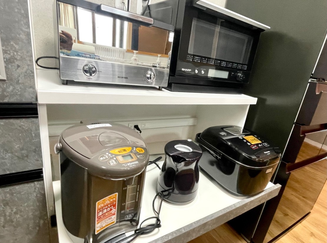 BEACH HOUSE 鴨川｜千葉県・勝浦・鴨川｜便利な家電も一通り揃っています。