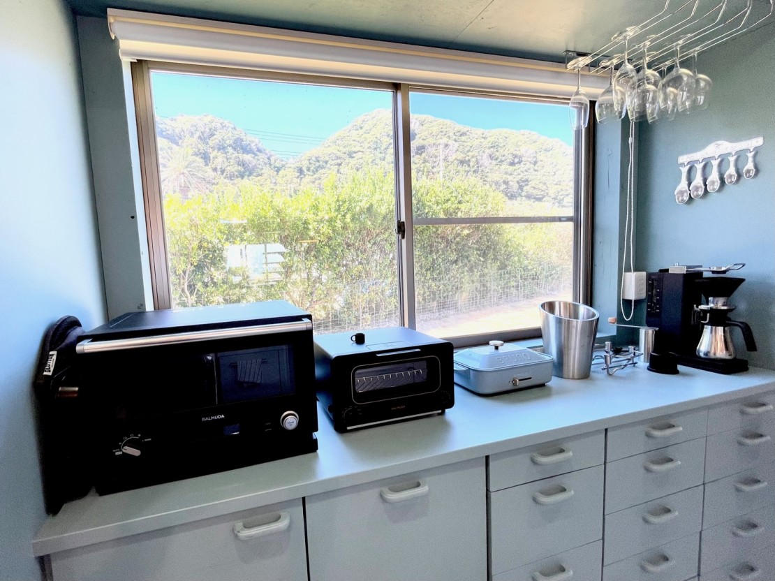 Sea Garden KAMOGAWA｜千葉県・勝浦・鴨川｜家電は高級家電のバルミューダで統一