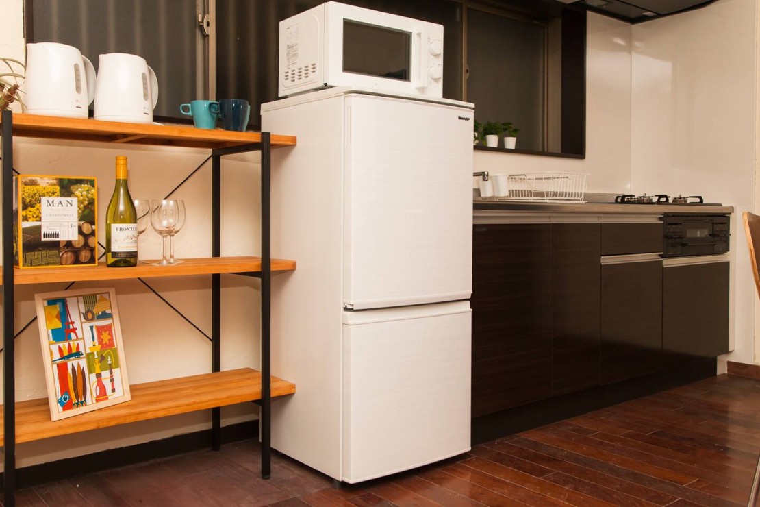 風の庵｜千葉県・勝浦・鴨川｜生活家電も揃っています。