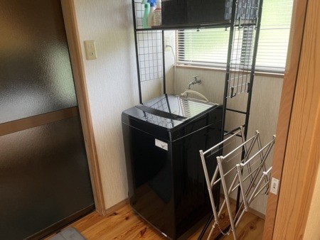 大分県 日田・天ヶ瀬・耶馬渓の貸別荘・コテージ｜露天風呂付貸別荘　山樹荘（やまきそう）：ランドリー