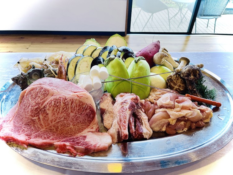 静岡県 伊東・宇佐美・川奈のコテージ｜ISOLA伊豆高原の写真：秋のBBQメニュー