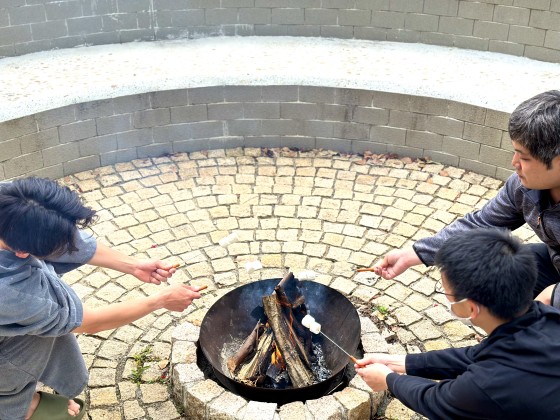 静岡県 伊東・宇佐美・川奈の貸別荘・コテージ｜ISOLA伊豆高原の写真：焚き火OKのコテージ