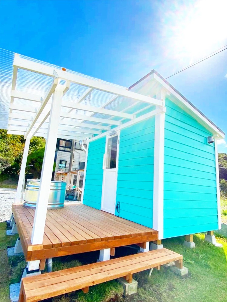 千葉県 勝浦・鴨川のコテージ｜ウミカグのお宿の写真：自然の中でサウナを満喫！