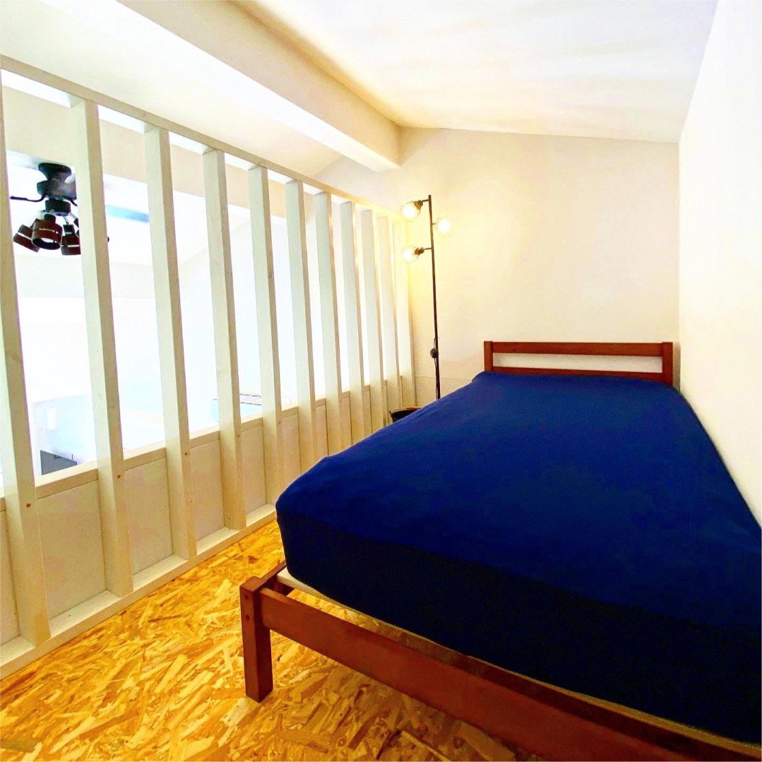 ウミカグのお宿｜千葉県・勝浦・鴨川｜ロフトスペース　天井も高いです