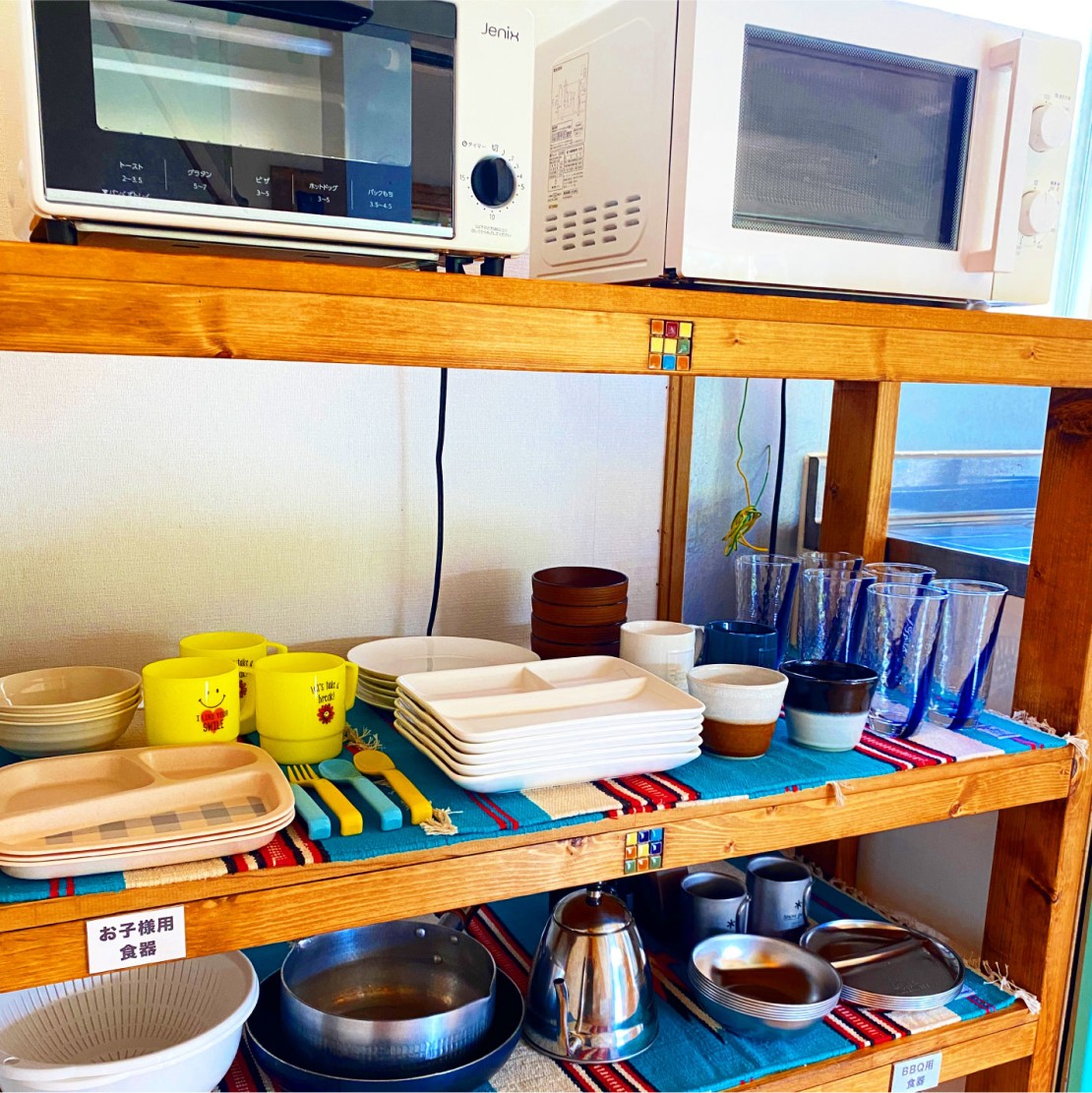 ウミカグのお宿｜千葉県・勝浦・鴨川｜食器、調理器具各種