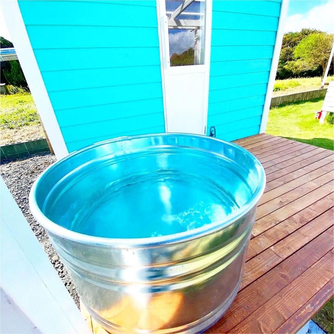 ウミカグのお宿｜千葉県・勝浦・鴨川｜ゆったりサイズの水風呂をご用意しております。