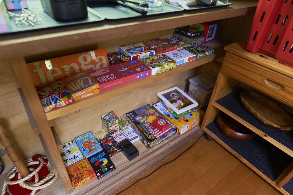 アウトドア貸切別荘北軽井沢Ⅱ｜群馬県・北軽井沢・嬬恋・万座｜ボードゲーム、屋内でもお楽しみください