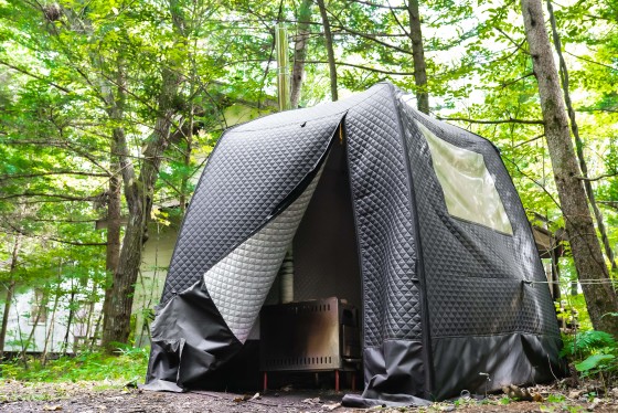 群馬県 北軽井沢・嬬恋・万座の貸別荘・コテージ｜アウトドア貸切別荘北軽井沢Ⅱ：サウナ