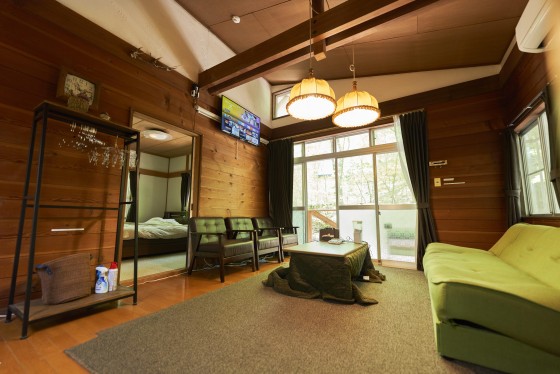 群馬県 北軽井沢・嬬恋・万座の貸別荘・コテージ｜アウトドア貸切別荘北軽井沢Ⅱ：エアコン