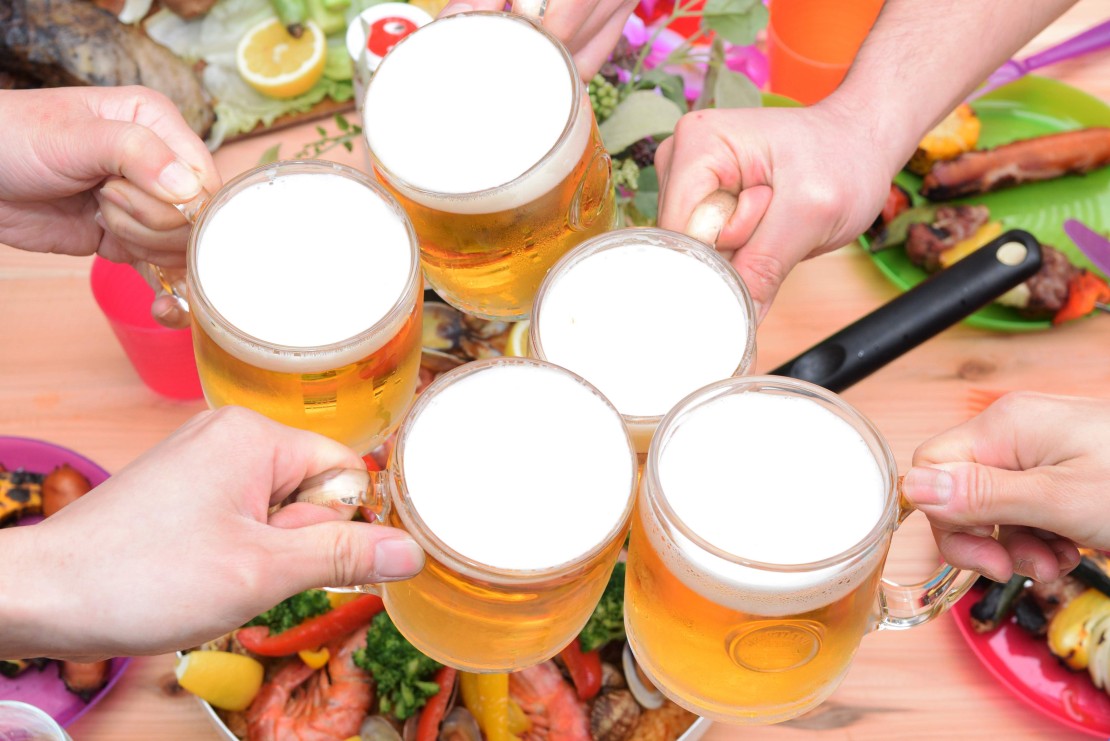 千葉県 木更津・君津・富津のコテージ｜【GVR】Blue Lagoon　　ブルーラグーンの写真：生ビール
キリンハートランド７L付！