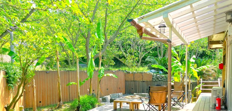 千葉県 木更津・君津・富津のコテージ｜金谷バナナハウスの写真：静かでのんびりした所です
