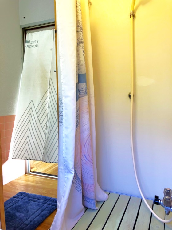 千葉県 木更津・君津・富津の貸別荘・コテージ｜金谷バナナハウス：シャワー