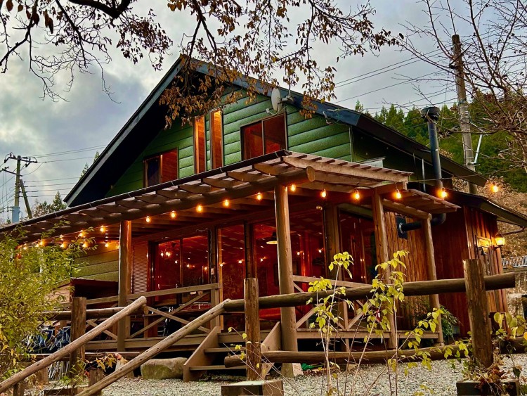 山梨県 大月・都留のコテージ｜のんびり荘道志の写真：建物外観