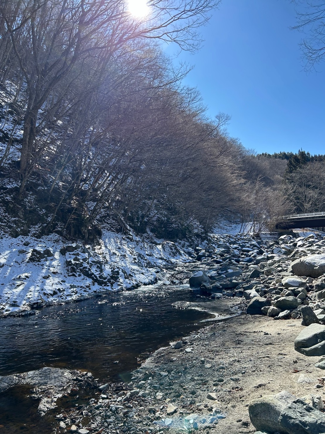 のんびり荘道志｜山梨県・大月・都留｜雪景色