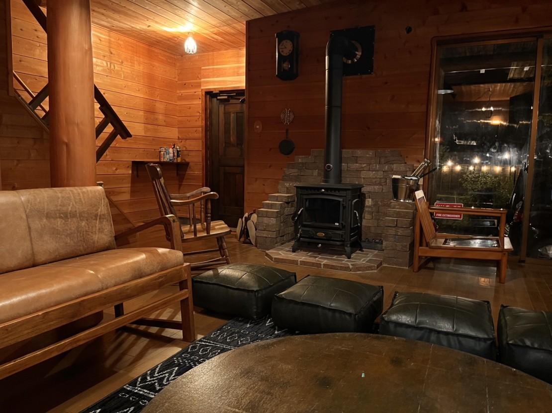 のんびり荘道志｜山梨県・大月・都留｜冬でも暖かい薪ストーブ