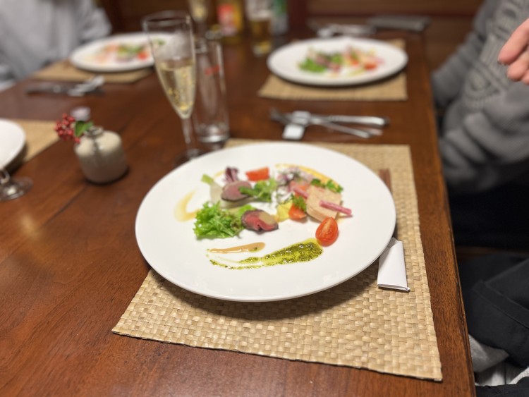 三重県 津・久居・美杉・松阪のコテージ｜ラ・カミオの写真：出張シェフディナー