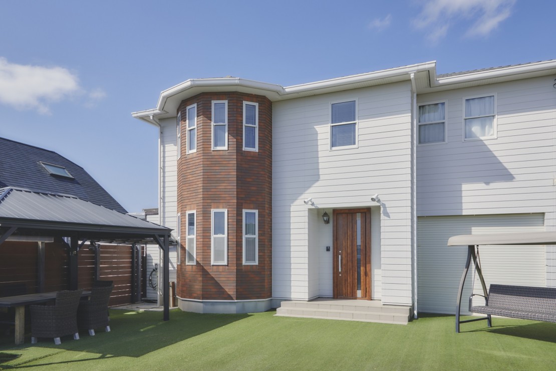 千葉県 館山・南房総のコテージ｜オーシャンリゾート館山 Aハウスの写真：洋風2階建てのプライベートヴィラ