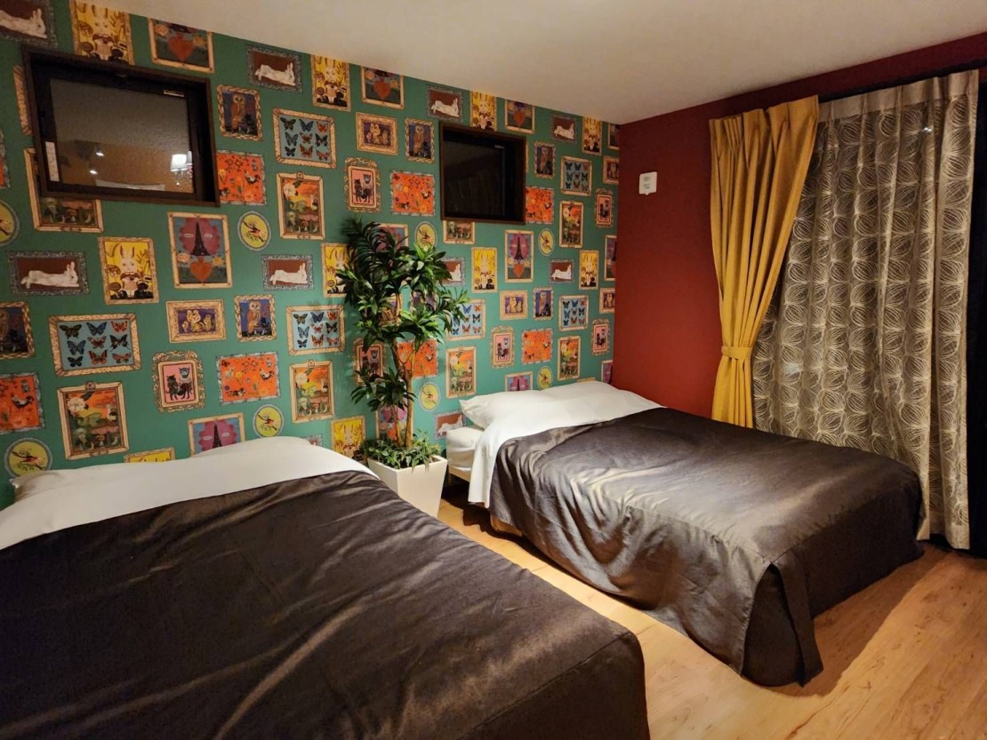 オーシャンリゾート館山 プールハウス｜千葉県・館山・南房総｜ダブルベッドで快適な寝心地