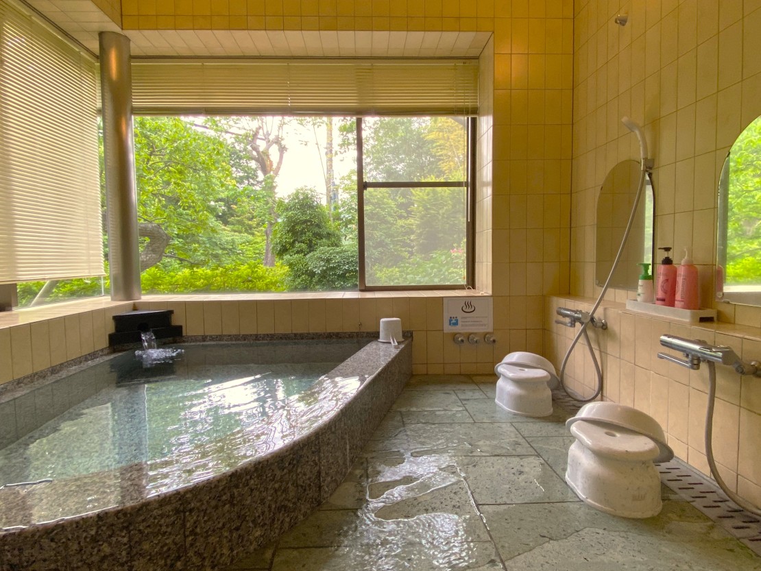 地中海の家｜静岡県・伊豆高原｜温泉大浴場