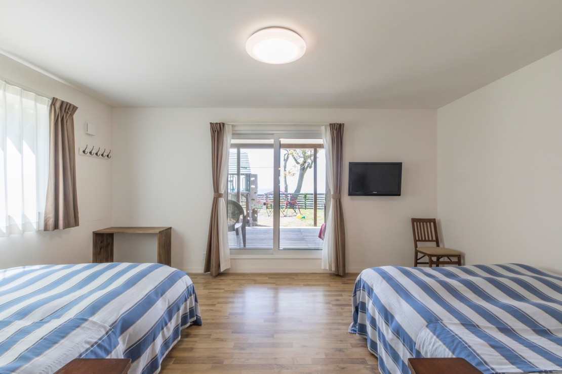 貸別荘　TEA TREES｜千葉県・館山・南房総｜TEA TREES 2
5      bedrooms
10   Q-beds