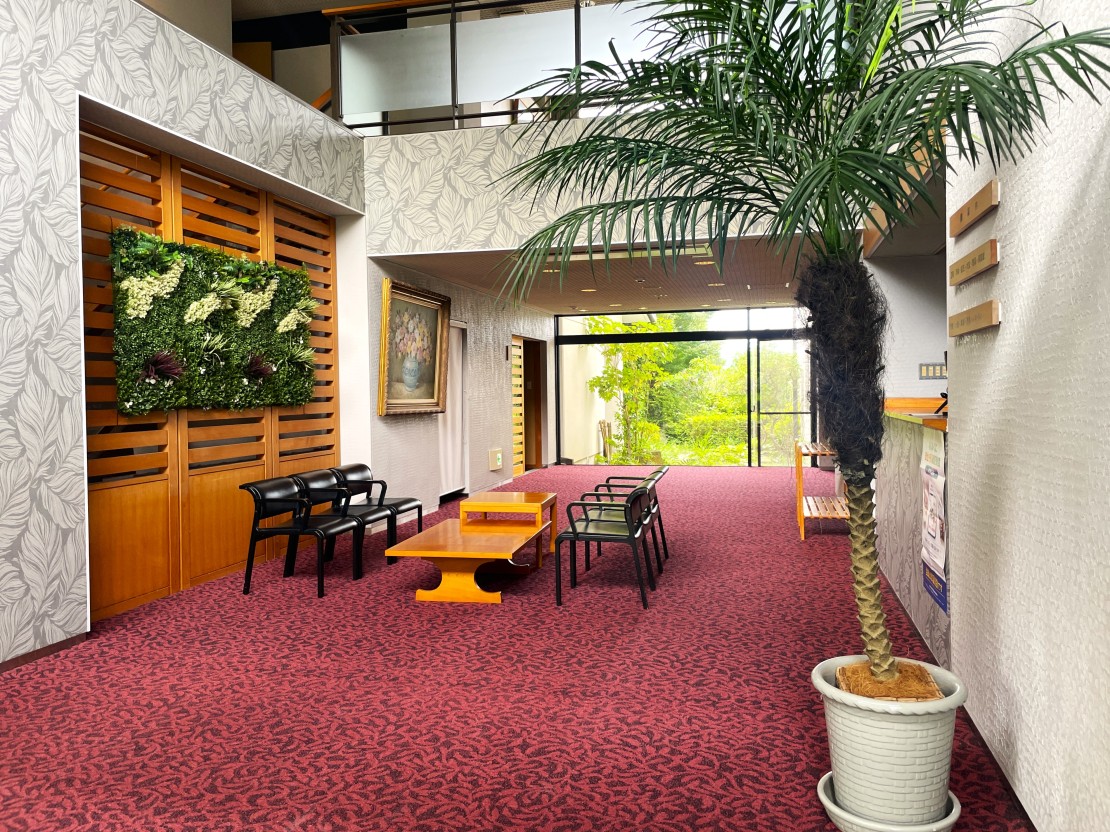 静岡県 中伊豆のコテージ｜テルメ伊豆（旧　伊豆イグジット中央館）の写真：エントランス