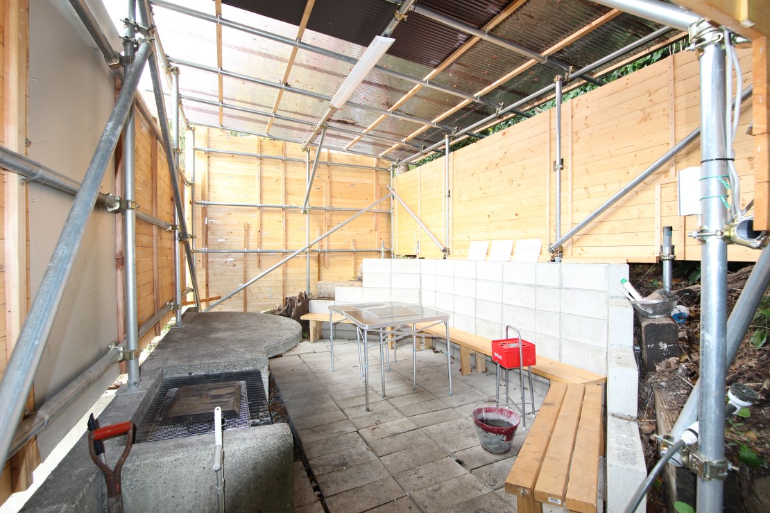 熱海ドーム山荘｜静岡県・熱海｜BBQ場 BBQ space