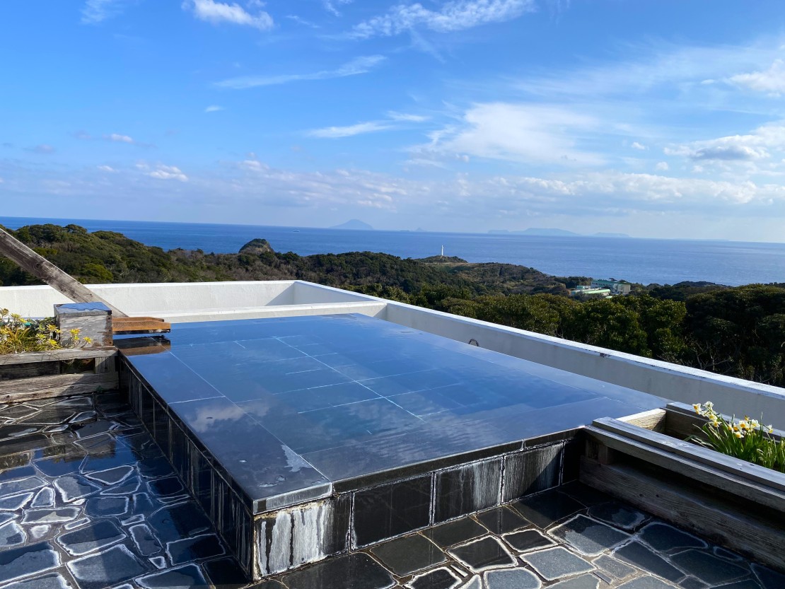 Soft wind 風｜静岡県・下田・白浜｜男性用露天風呂　ocean view spa for man