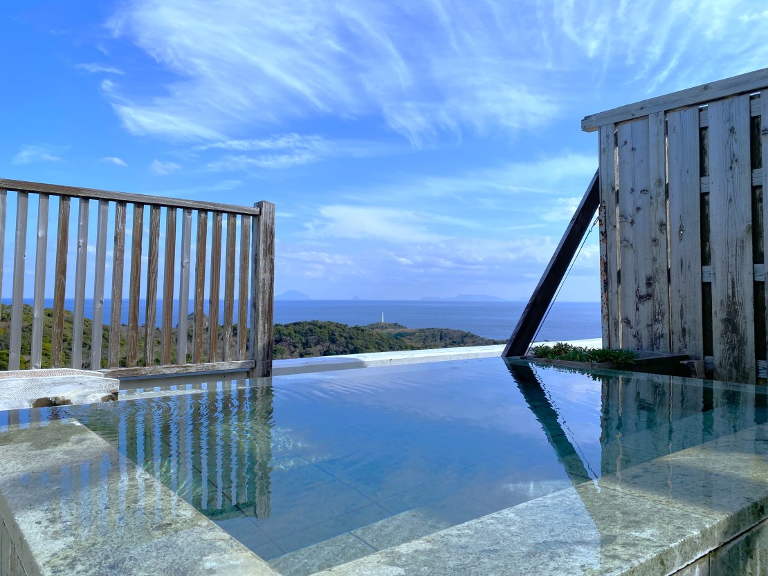 Soft wind 風｜静岡県・下田・白浜｜女性用露天風呂　ocean view spa for woman