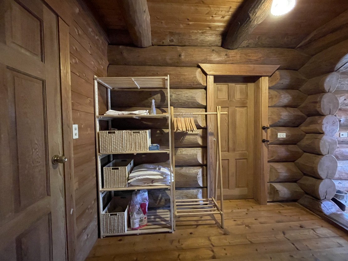 ウッドペッカー｜静岡県・伊豆高原｜脱衣所　dressing room