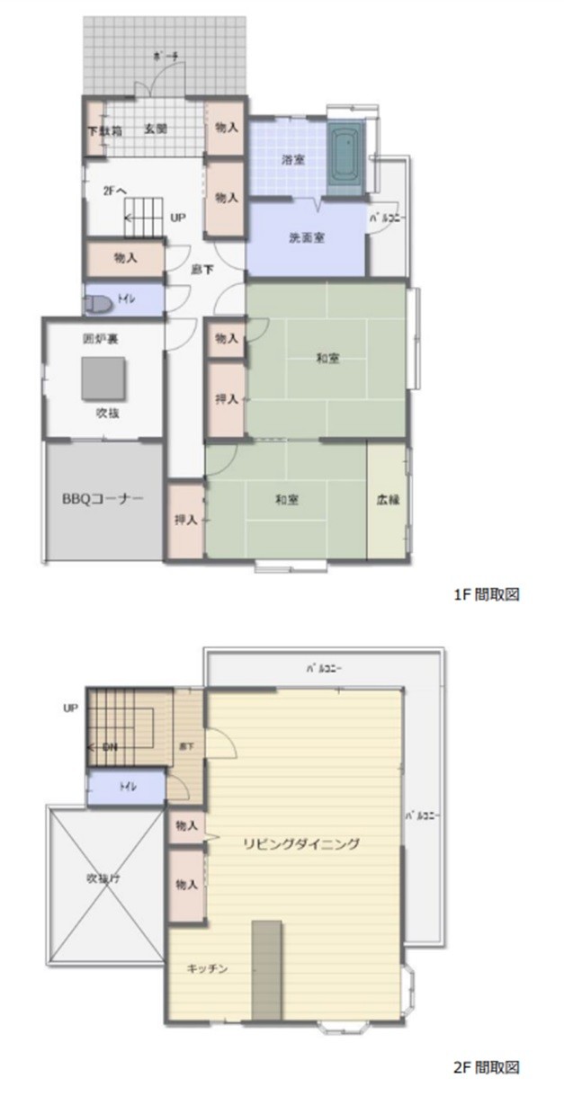 Shining Blue IZU（シャイニングブルー伊豆）｜静岡県・伊豆高原｜間取り図　floor map