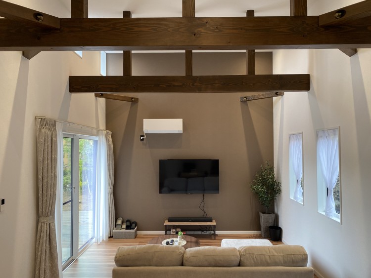 静岡県 伊豆高原のコテージ｜オリーヴハウスの写真：新築のコテージ