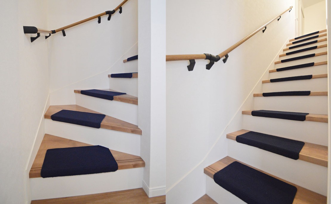 オリーヴハウス｜静岡県・伊豆高原｜滑り止めマット設置しました。