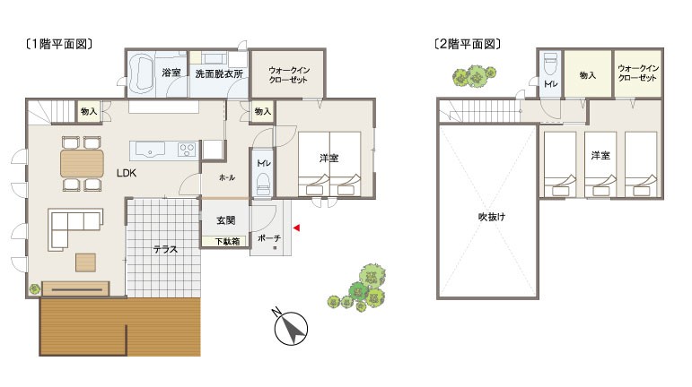 オリーヴハウス｜静岡県・伊豆高原の間取り写真｜