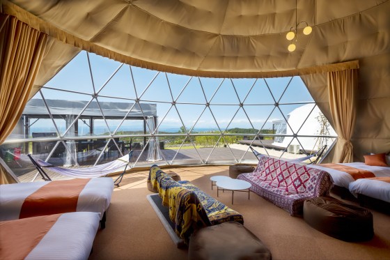 大阪府 大阪南部（堺・岸和田・関西空港）のグランピング｜SKYDOME阪南：大人数