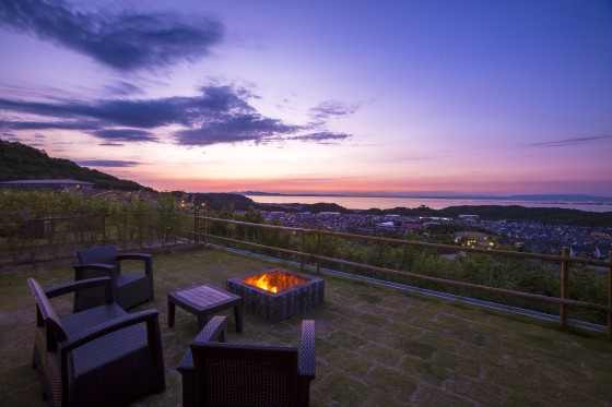大阪府 大阪南部（堺・岸和田・関西空港）のグランピング｜SKYDOME阪南：絶景