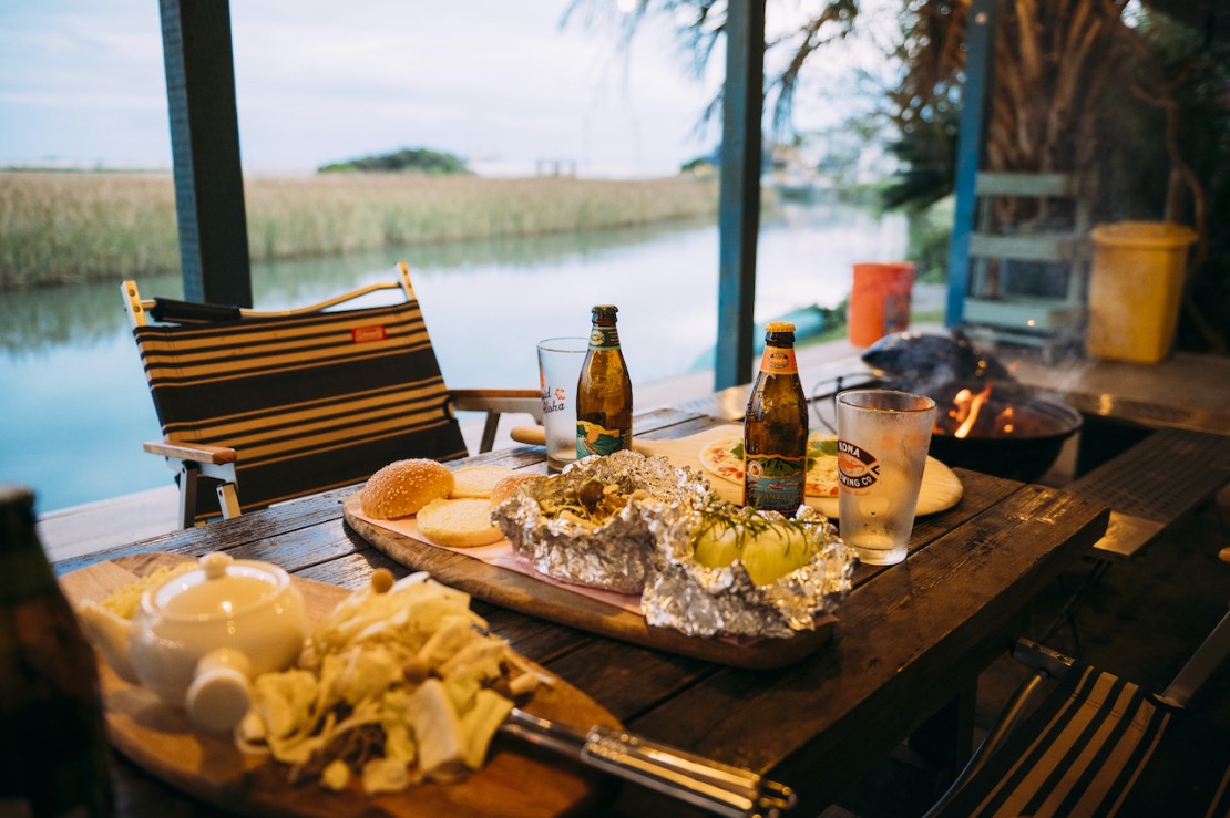 River side village Loa｜千葉県・九十九里・銚子｜BBQ Lanai