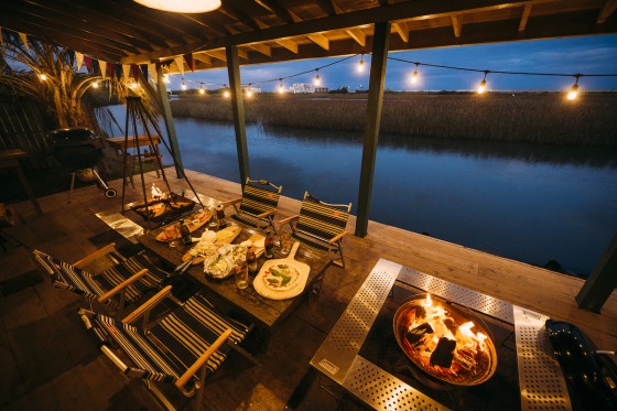 千葉県 九十九里・銚子のグランピング｜River side village Loa：バーベキュー