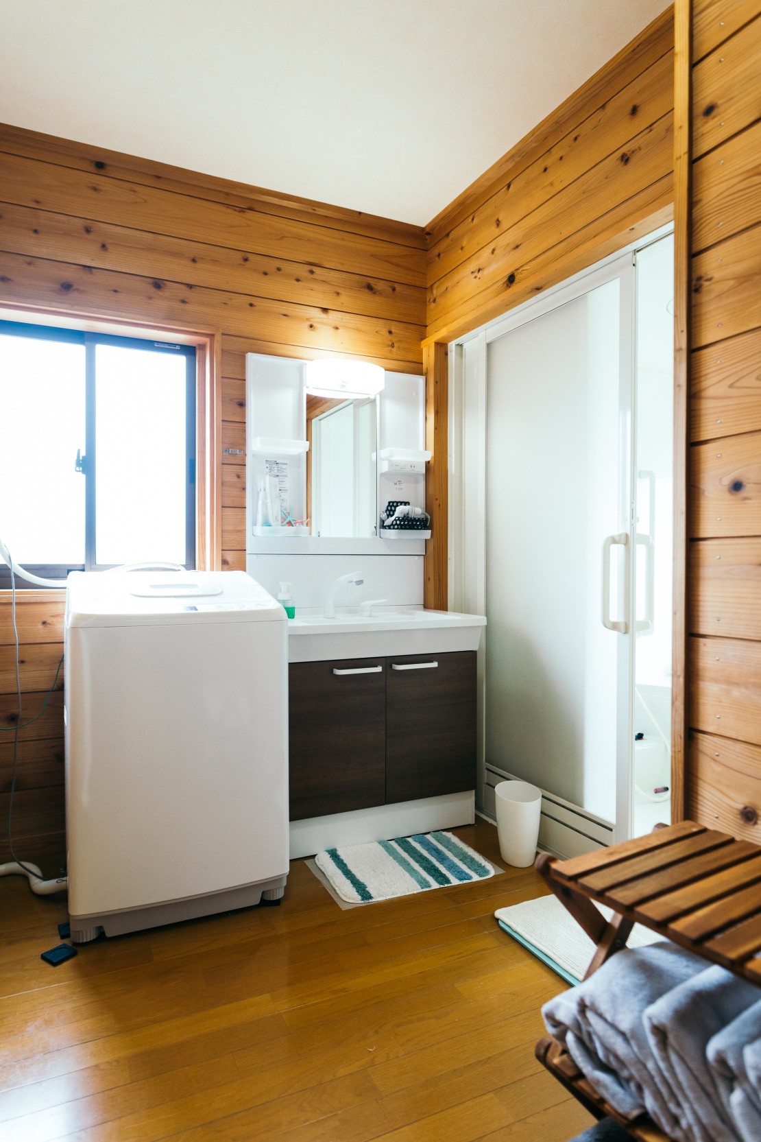 ocean villa mint｜千葉県・館山・南房総｜キレイで広い洗面所